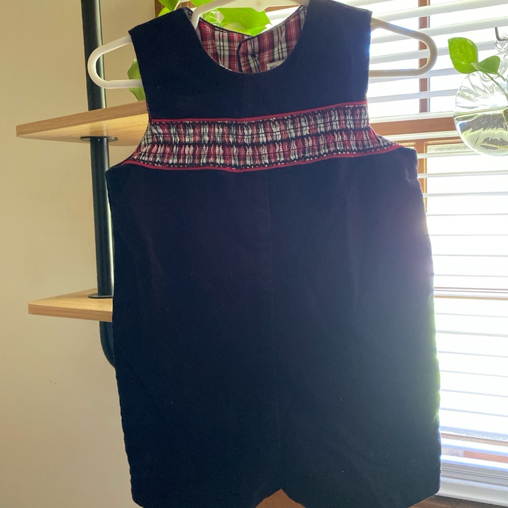 Hartstrings Plaid Baby Outfit